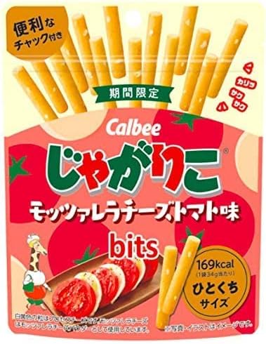 カルビー じゃがりこ モッツァレラチーズトマト味味bits