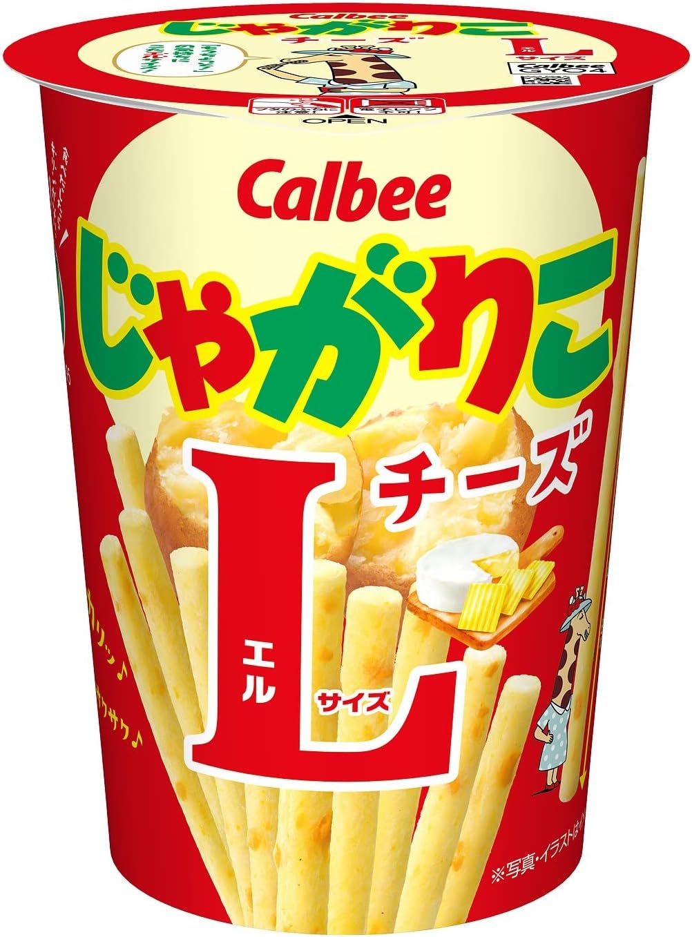 カルビー　じゃがりこ　チーズ　Lサイズ