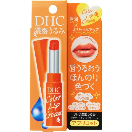 7位　ＤＨＣ　濃密うるみ カラーリップクリーム  ＜アプリコット＞