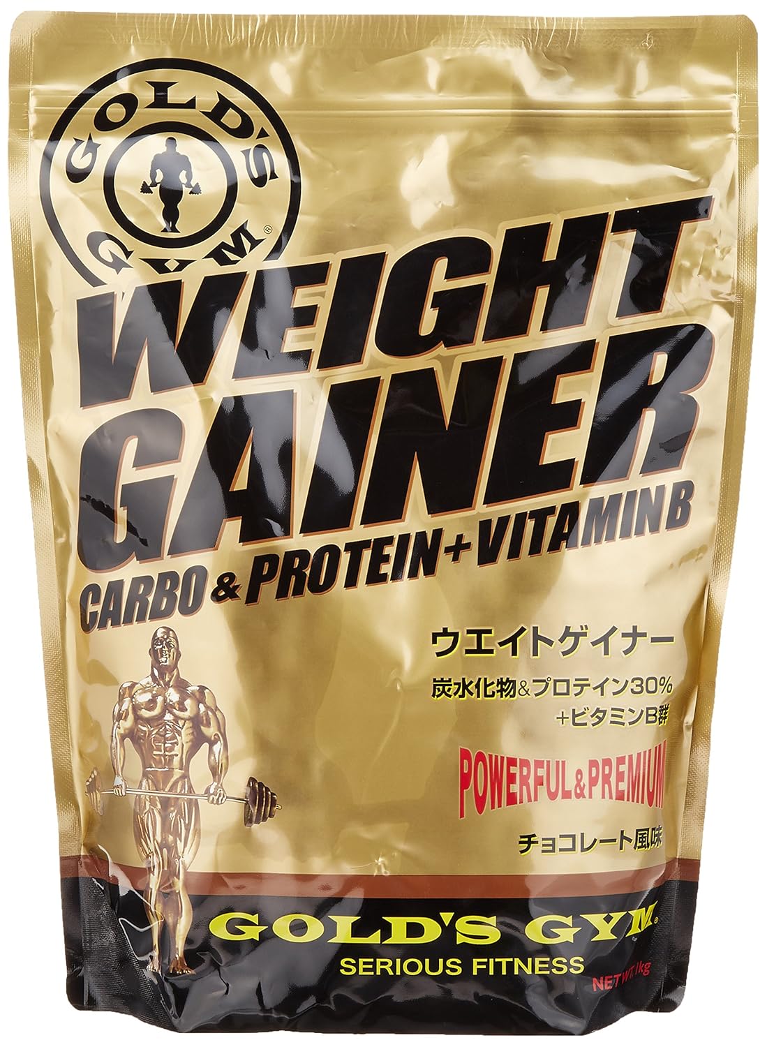 6位：GOLD’S GYM ウエイトゲイナー チョコレート風味 1kg