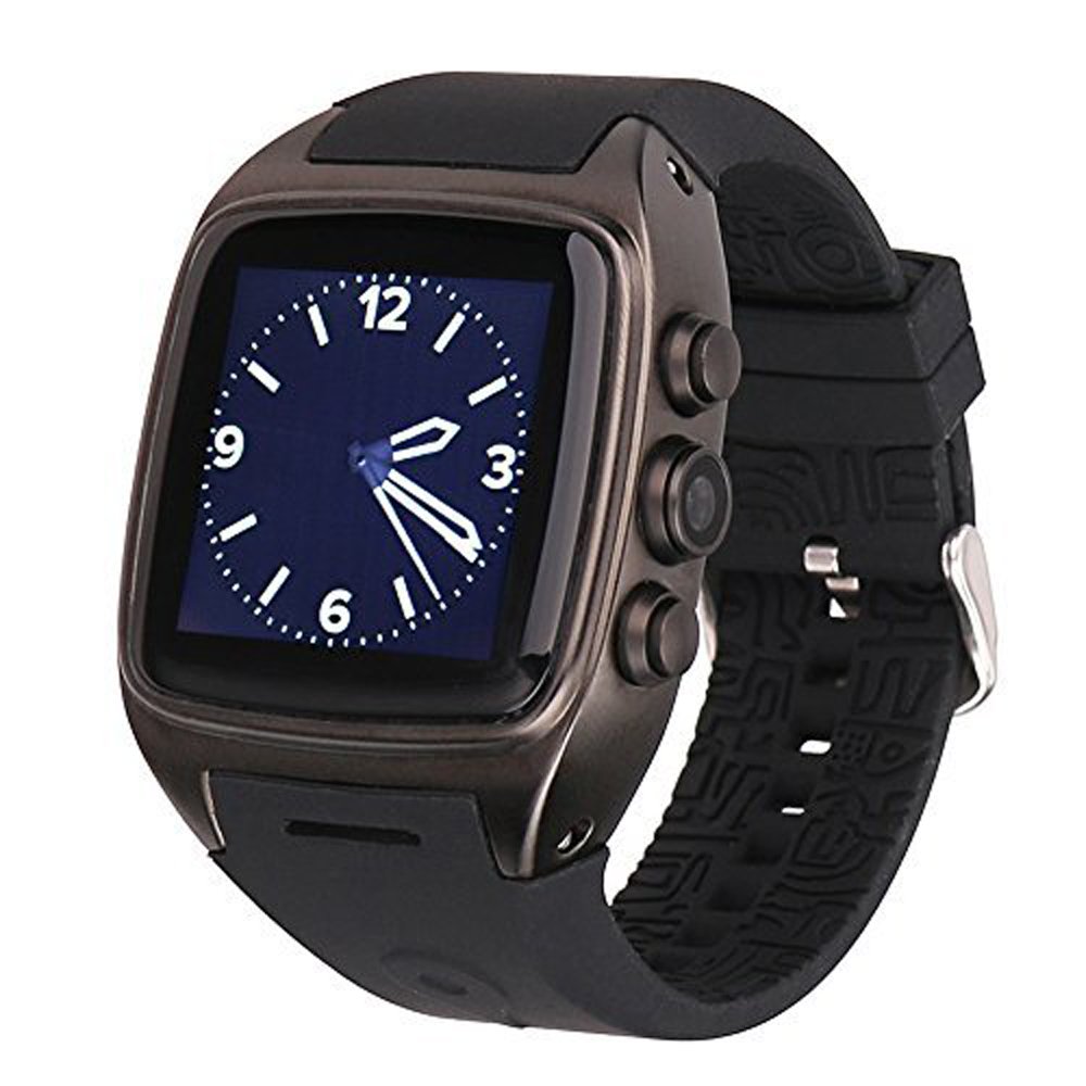 19位：STK スマートウォッチ smart watch Android4.4.2,microSIM 搭載 3Gウォッチフォン WI-FI GPS HDカメラ テザリング 日本語対応 (ブラック)