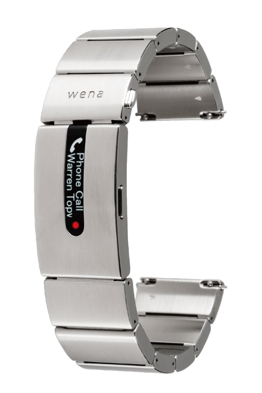 18位：[wena project] wena wrist pro Silver WB-11A/S