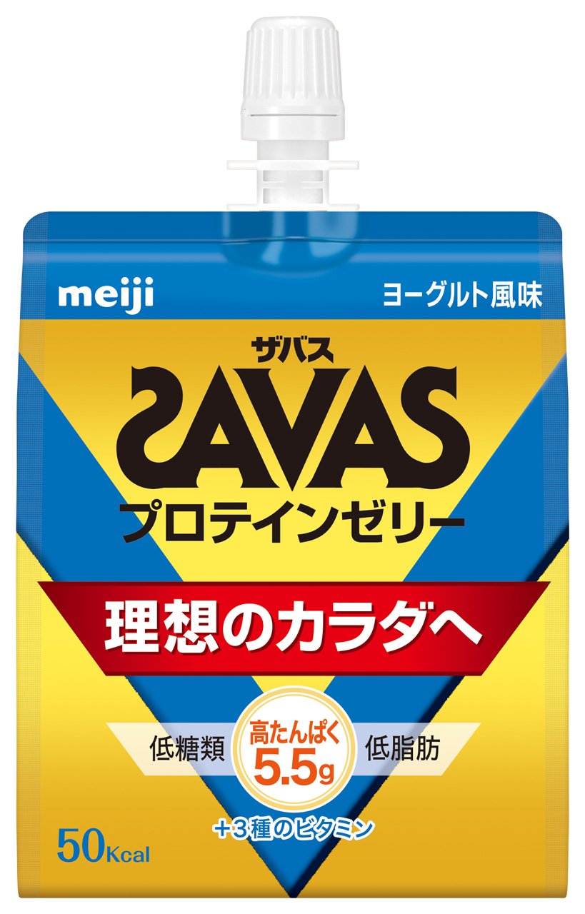 25位：ザバス プロテインゼリー ヨーグルト風味 180g×6個