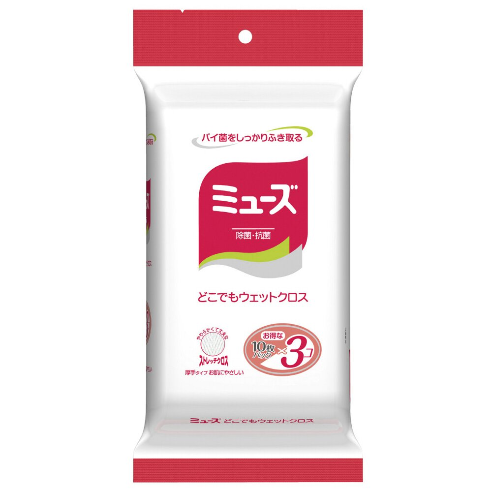 薬用せっけんミューズ どこでもウェットクロス ウェットティッシュ 