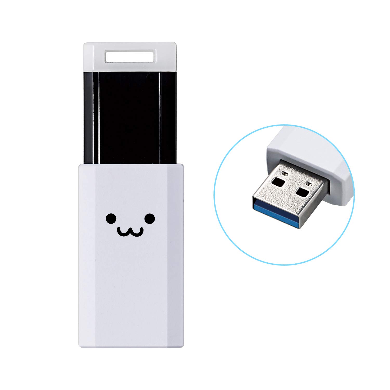 エレコム　USBメモリ　32GB　ノック式