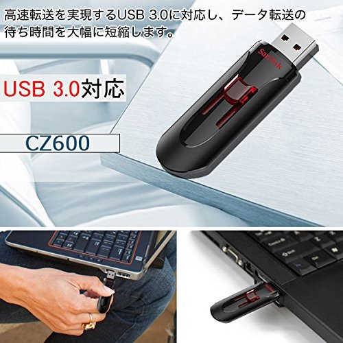 サンディスク　USB3.0　64GB　海外パッケージ品