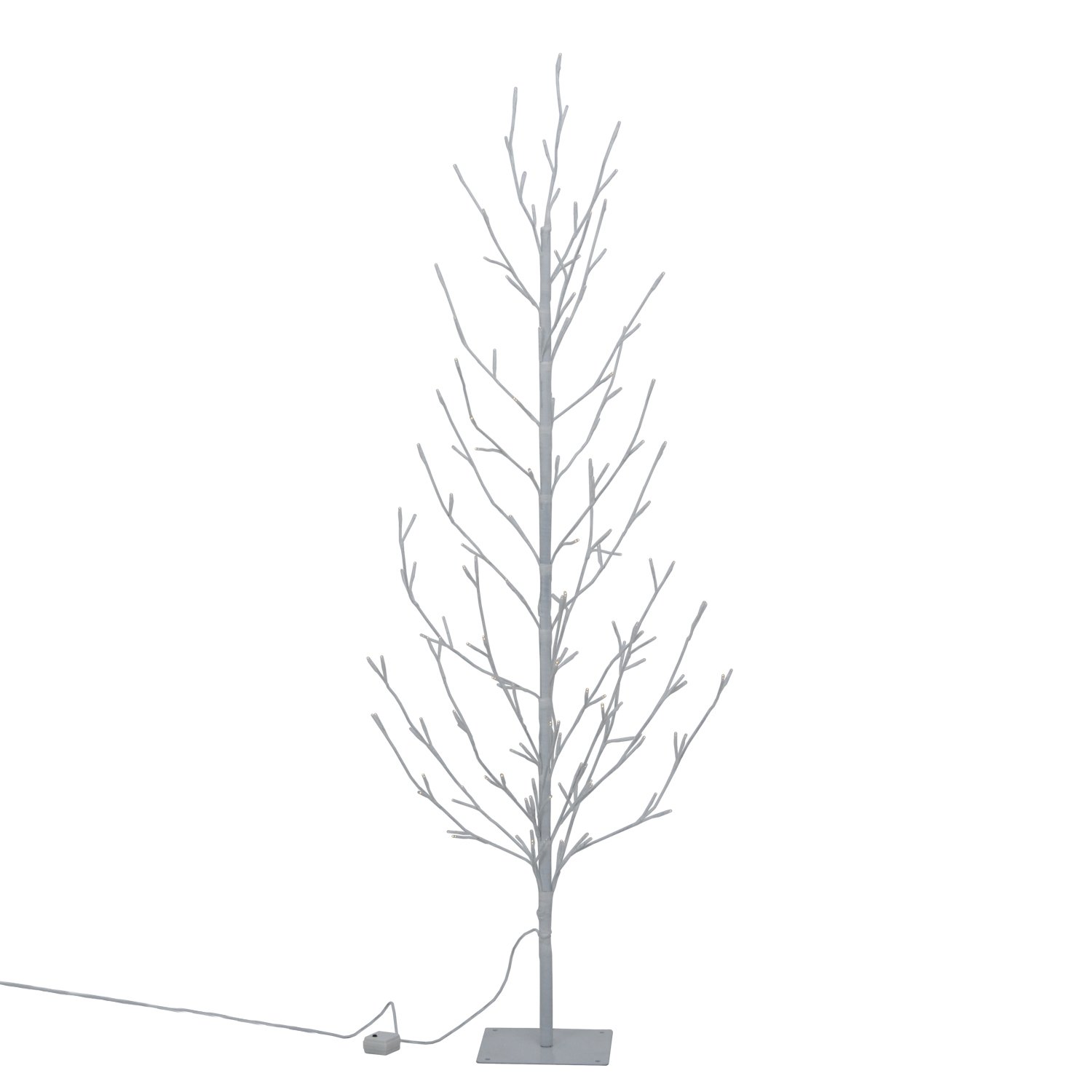 20位　不二貿易 ブランチツリー LED 高さ150cm シャンパンゴールド