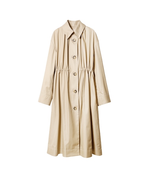 9位　Drawstrings Volume Coat