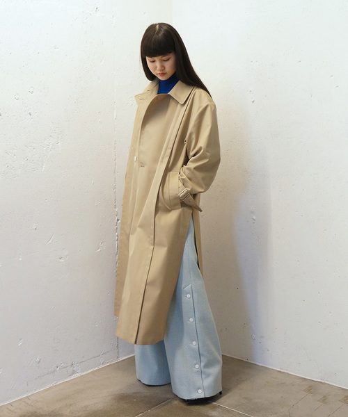 10位　OPEN SHOLDER COAT / オープンショルダーコート