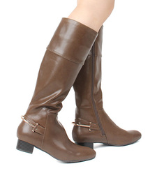 12位　ストレスフリー/レインバックルロングブーツ