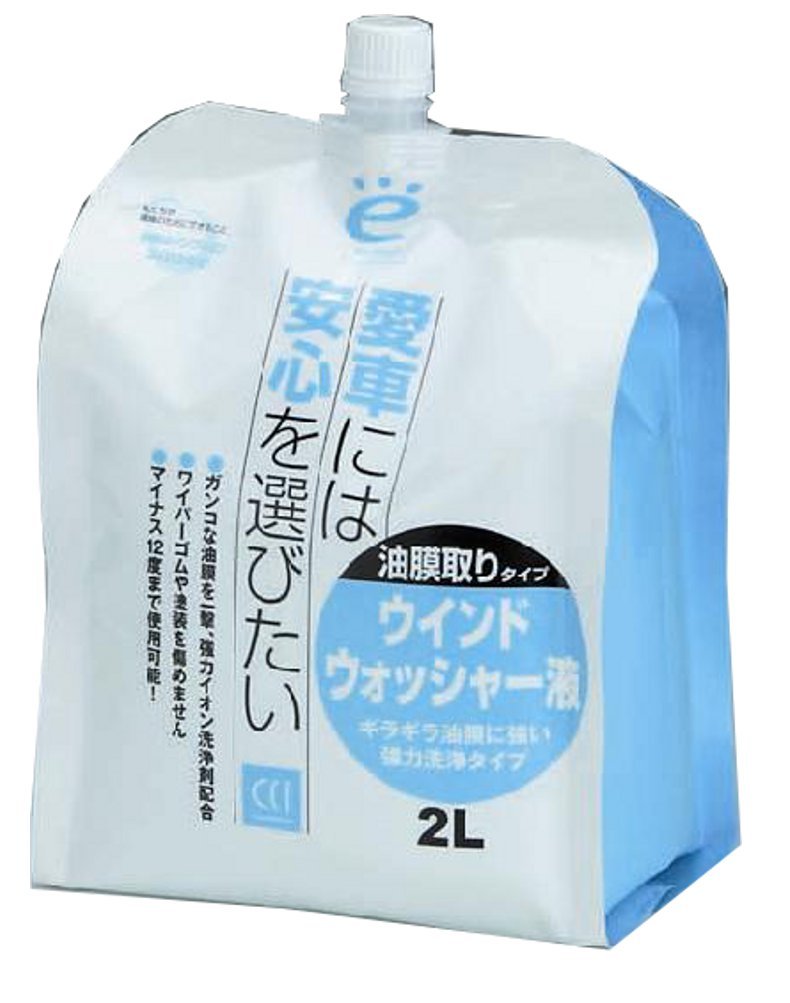 11位：シーシーアイ(CCI) エコロジーパック 油膜取りタイプ ウインドウォッシャー液 2L G-60