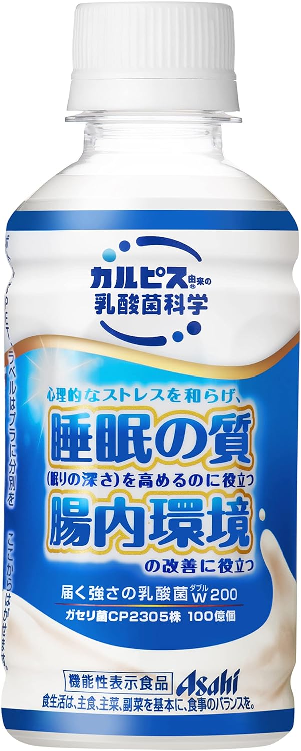 8位　カルピス 届く強さの乳酸菌W(ダブル) 200 200ml×24本