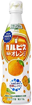 11位　カルピスオレンジ470mlプラスチックボトル