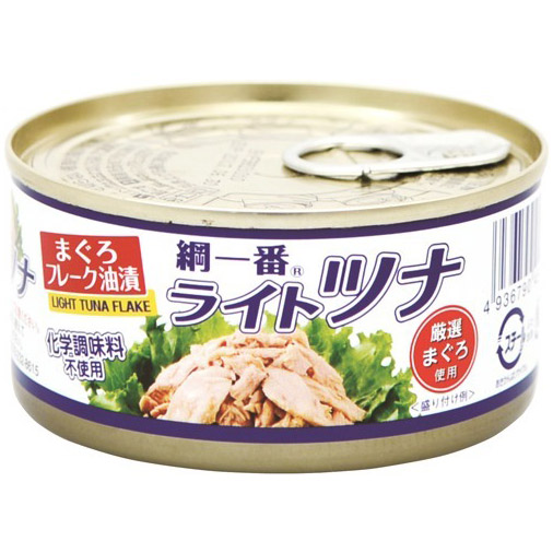10位　富永食品 綱一番 まぐろフレーク缶詰(70g*4コ*12セット)