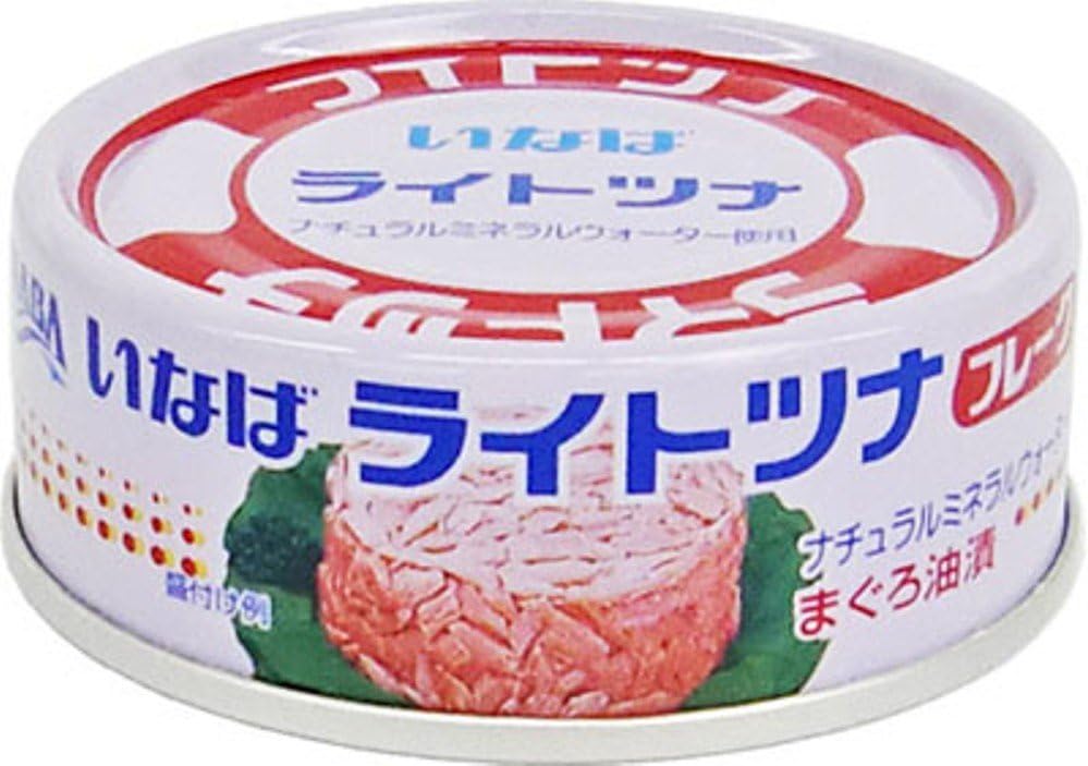 2位　いなば ライトツナフレーク 70g×24個