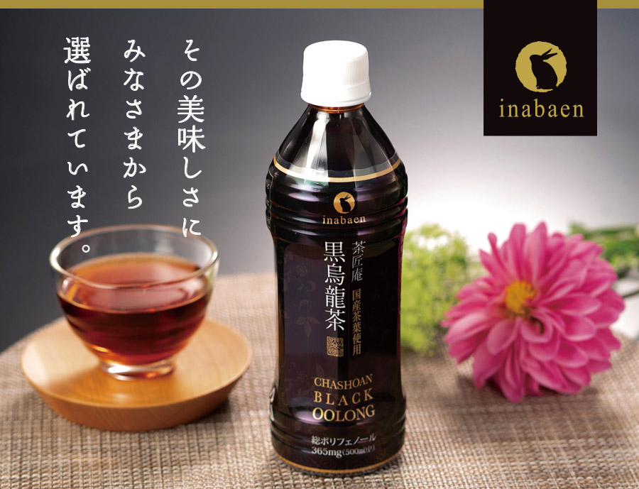 16位　【国産茶葉100%】＜茶匠庵プレミアム黒烏龍茶ペットボトル＞