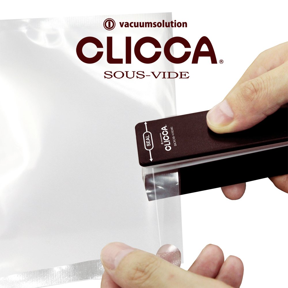 8位：CLICCA(クリッカ) ハンディシーラー USB充電式・マグネット付 (クリッカ専用耐熱袋、その他パッケージ袋の再密封に) CLHS1-BN