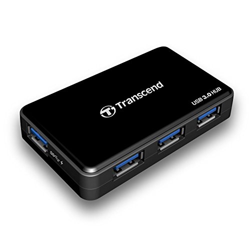 27位：Transcend USB 3.0/2.0対応 4ポート USB HUB ( iPad 高速充電対応 ) 2年保証 TS-HUB3K