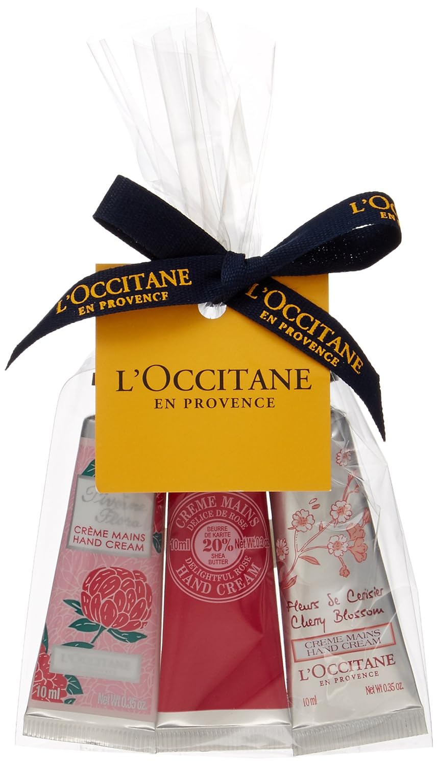 ロクシタン(L’OCCITANE) フラワーミニハンドクリーム トリオ