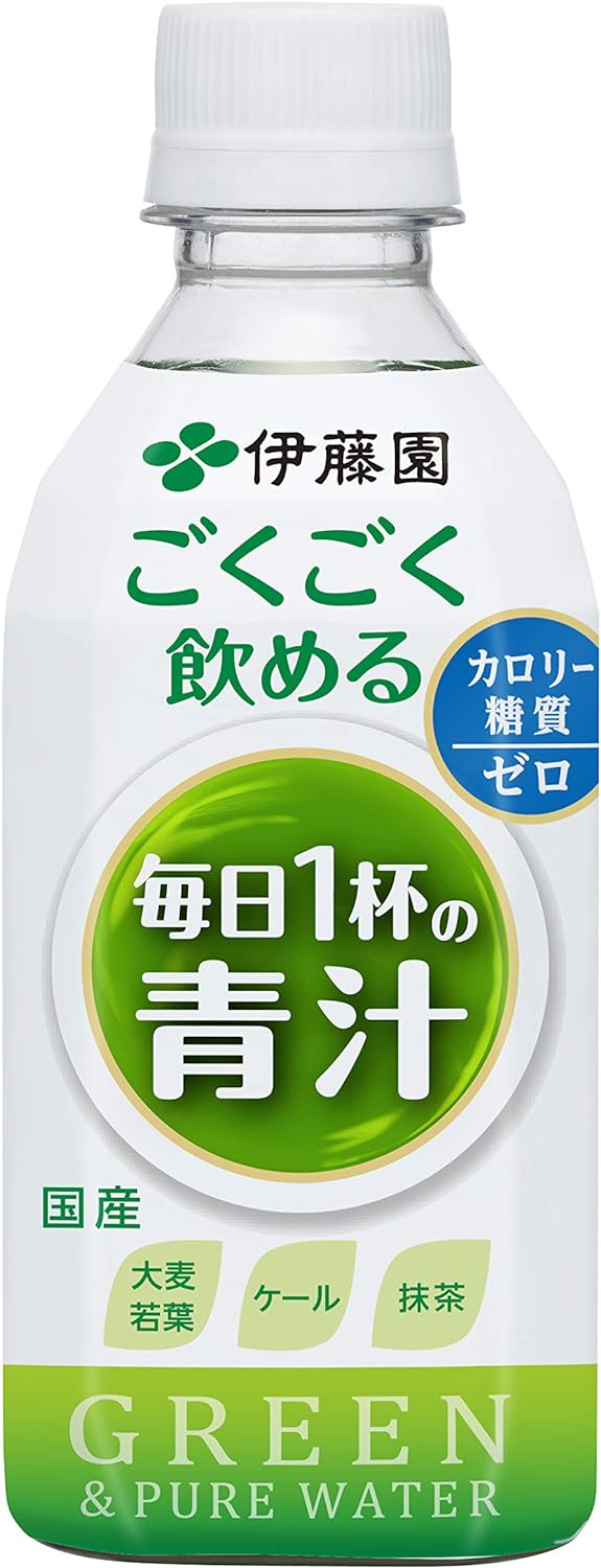 26位　伊藤園 ごくごく飲める 毎日1杯の青汁 350gペットボトル×24本入×2ケース