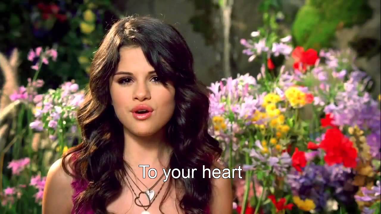 [HD] Selena Gomez - Fly To Your Heart MV [Lyrics On Screen] - YouTube