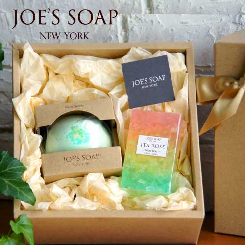 9位　JOE’S SOAP(ジョーズソープ) ギフトセット グラスソープとバスボムのセット