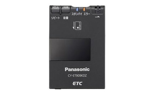 25位：Panasonic ETC車載器 ブラック CY-ET909KDZ