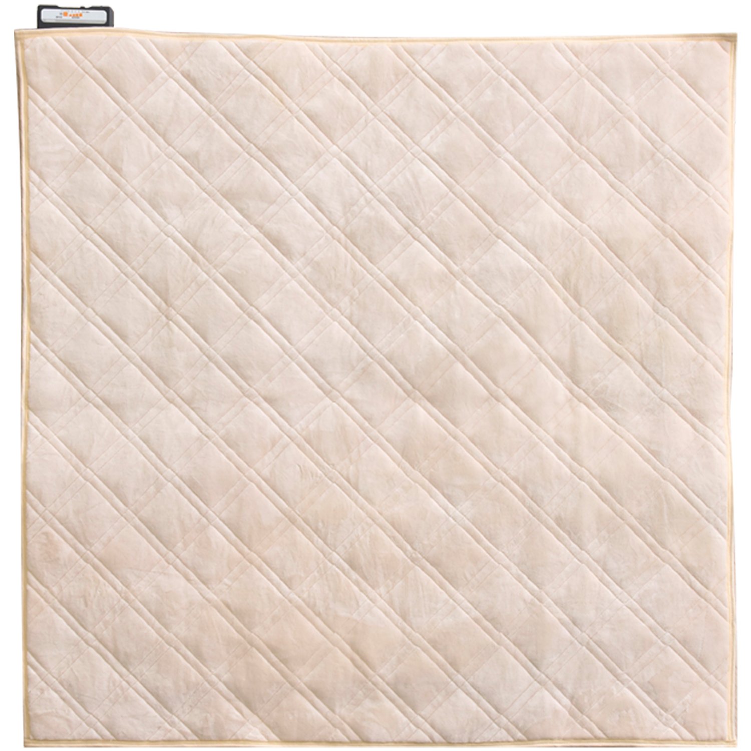 28位：山善 空気をキレイにする ホットカーペット(1畳相当) スクエアタイプ 洗えるフランネルカバー付 ベージュ YZF-130(BE)