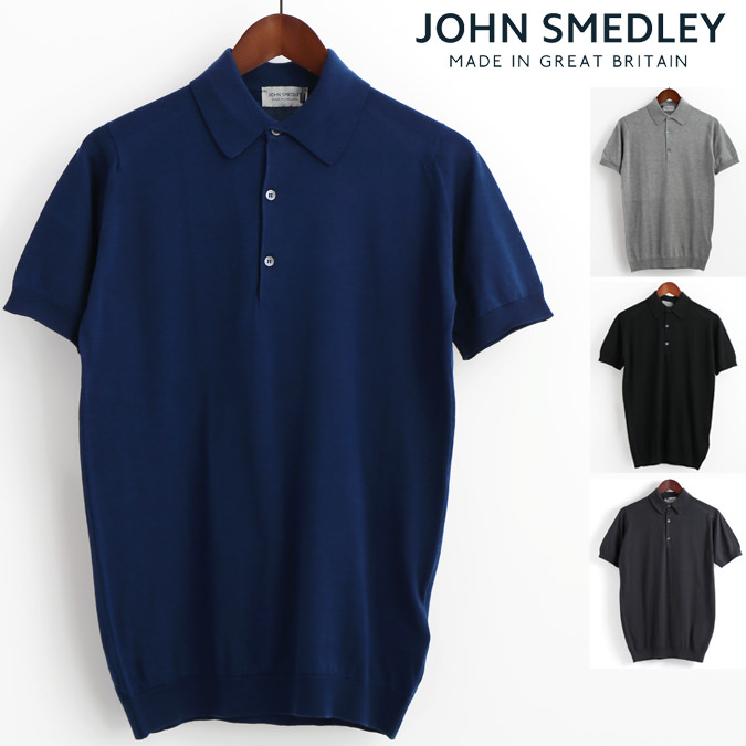 9位　ジョンスメドレー JOHN SMEDLEY エイドリアン メンズ ポロシャツ 