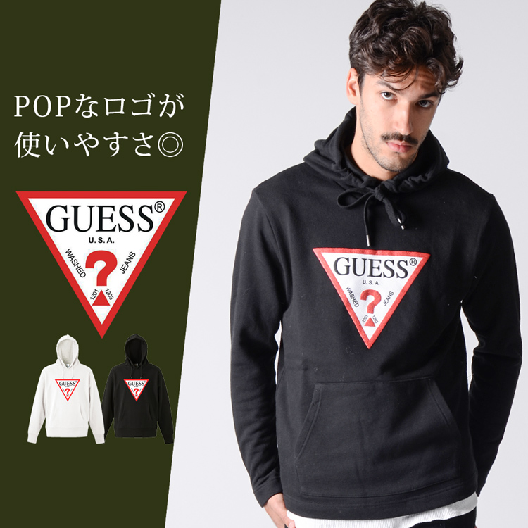 10位　GUESS ゲス パーカー 長袖 秋冬