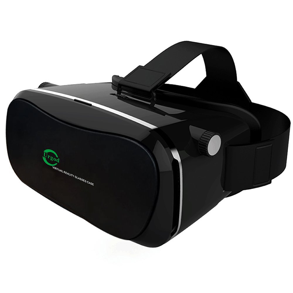 8位：Urgod 3D VR ゴーグル ヘッドセット•メガネ/VR BOX (iphone＆android全ての”3.5~6.0”インチ スマホ 対応)