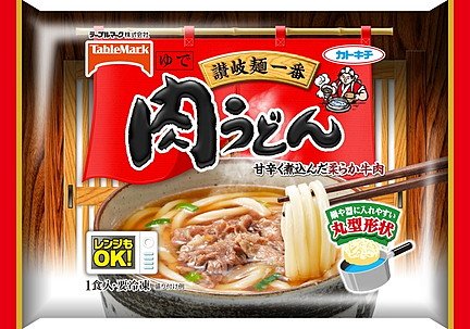 7位　テーブルマーク　冷凍食品　肉うどん　12個