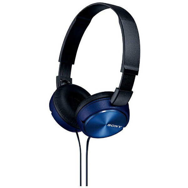 12位：SONY ヘッドホン（ブルー) MDR-ZX310 L 1.2mコード[MDRZX310L]