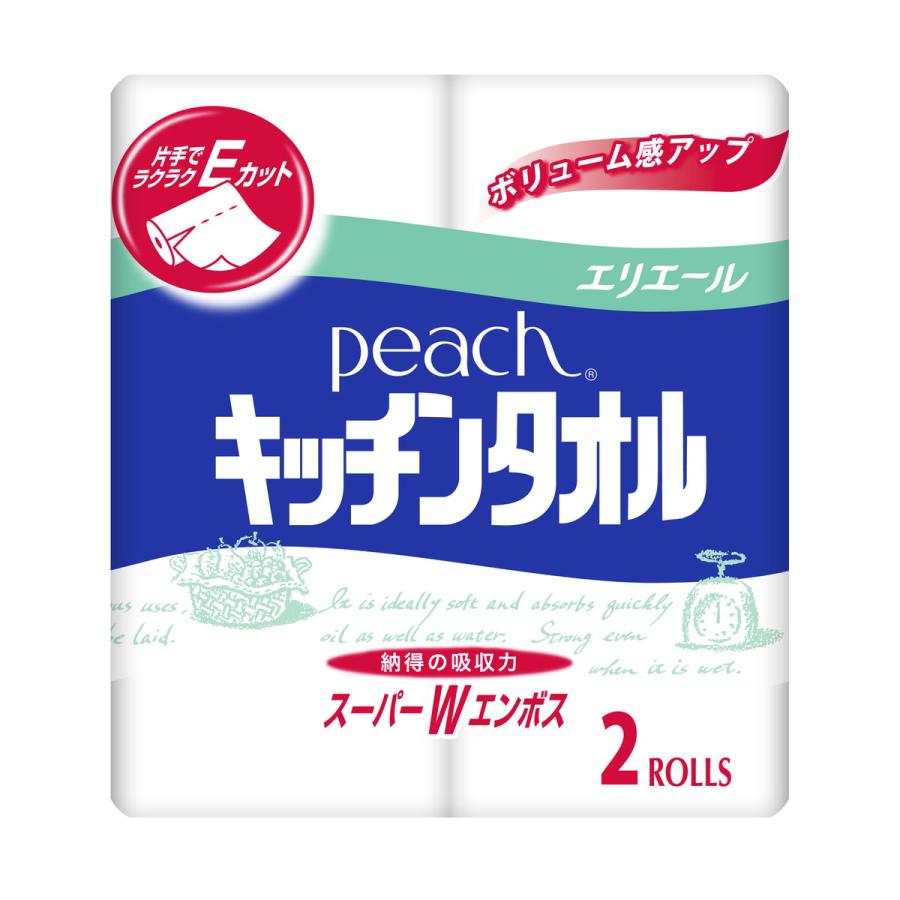 11位　大王製紙 エリエール ピーチ キッチンタオル