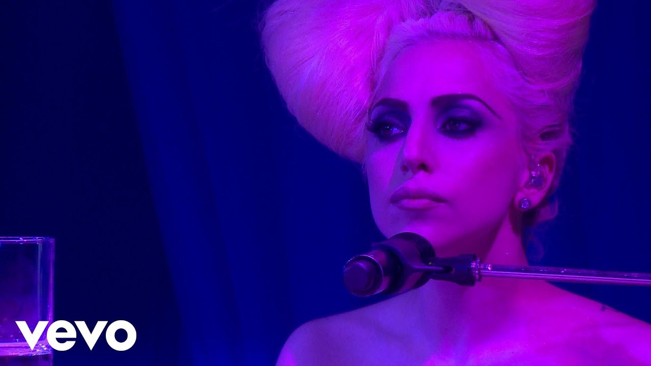Lady Gaga - Speechless (Live At The VEVO Launch Event) - YouTube