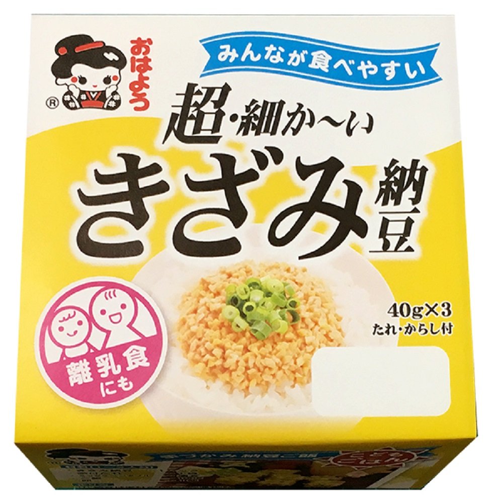 おはよう納豆 超・細か～い きざみ納豆ミニ3（40g×3）8個入