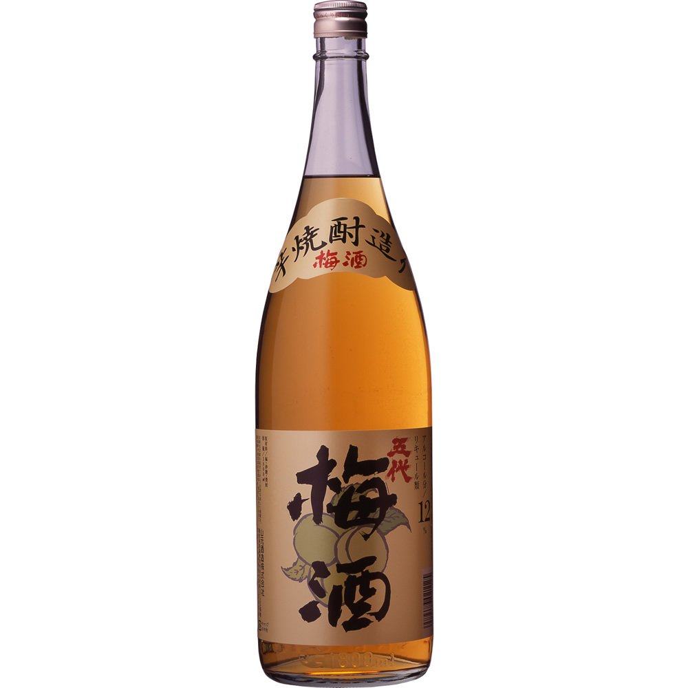 山元酒造 芋焼酎造り 五代梅酒 1800ml