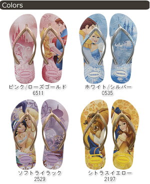 12位：havaianas キッズ・スリム・プリンセス ディズニー