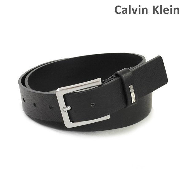10位：カルバンクライン ベルト Calvin Klein K50K502503 001 メンズ レザー シルバー