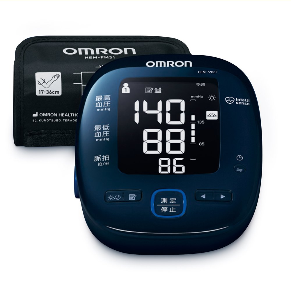 3位：オムロン 血圧計 上腕式 腕帯巻きつけタイプ スマホアプリ/OMRON connect対応 HEM-7282T