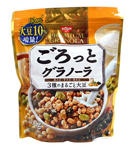 日清シスコ　ごろっとグラノーラ　3種のまるごと大豆　400g