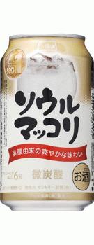 6位　サントリー　ソウルマッコリ　３５０ｍｌ　２４入　１ケース 