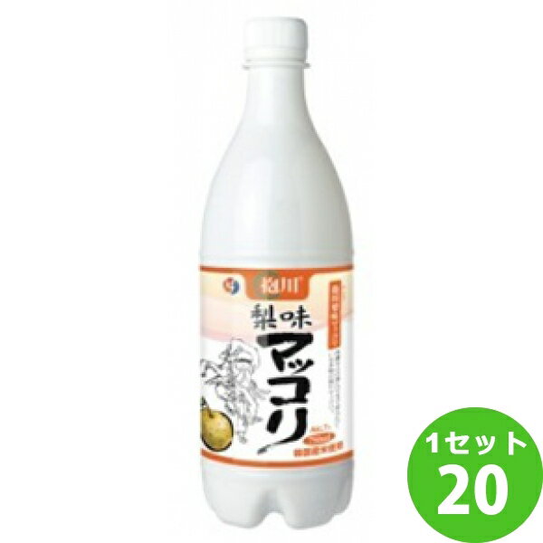 13位　瑞韓 抱川梨マッコリペット 750ml×20本