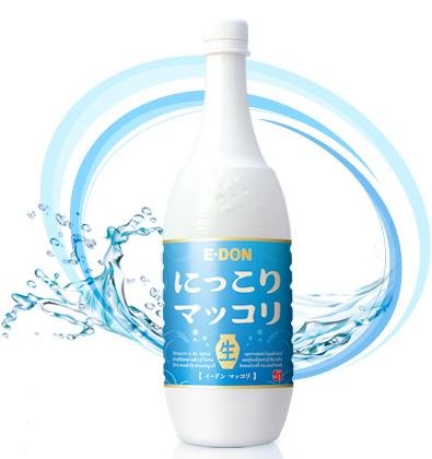 3位　二東　にっこり生マッコリ　1000ml■韓国食品■韓国食材■韓国市場