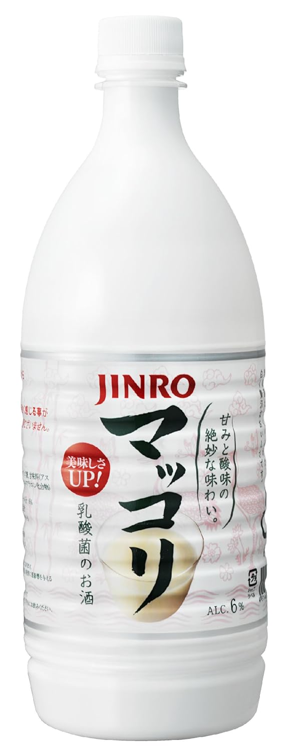 4位　JINRO マッコリ [1000ml×5本 ]