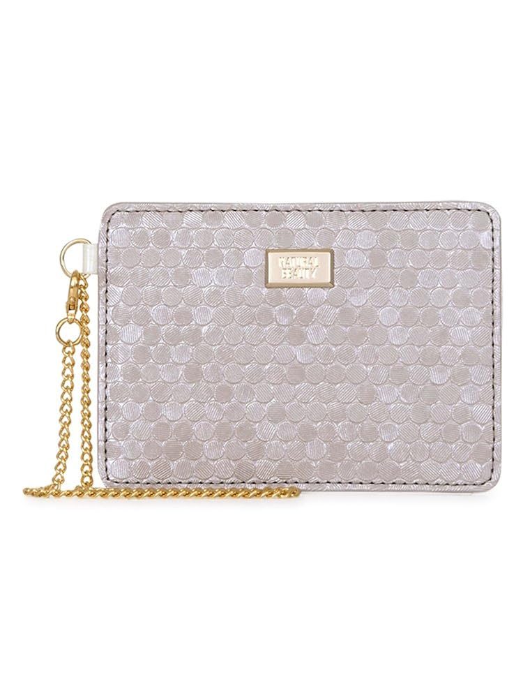 26位　ナチュラルビューティー　定期入れ　ストラップチェーン付き