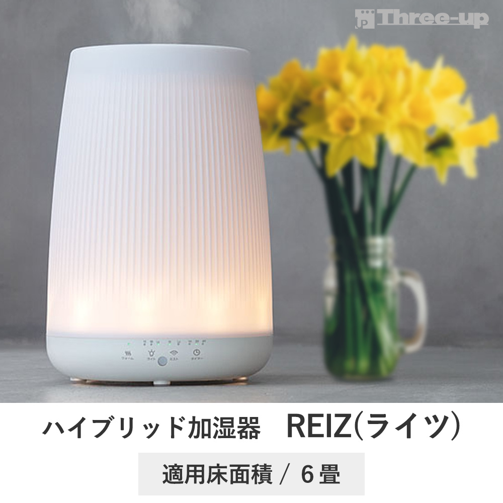 6位：LEDライト調光機能付 ハイブリッド加湿器 ライツ tsk