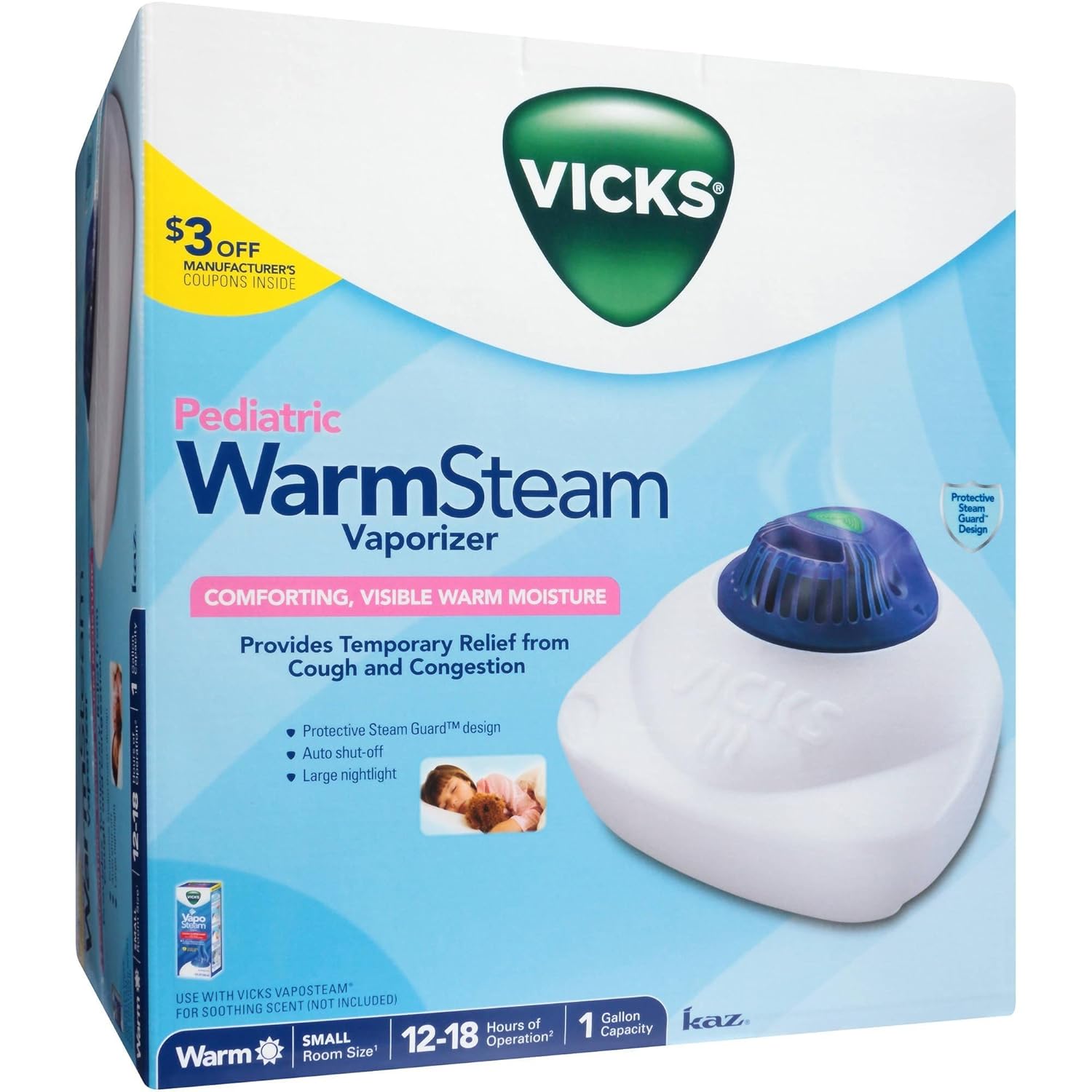 6位：VICKS スチーム式加湿器 V105SG [並行輸入品]