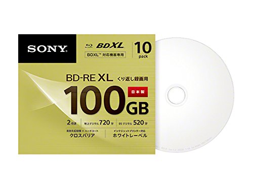 14位：SONY ビデオ用ブルーレイディスク (10枚パック) 日本製 10BNE3VCPS2