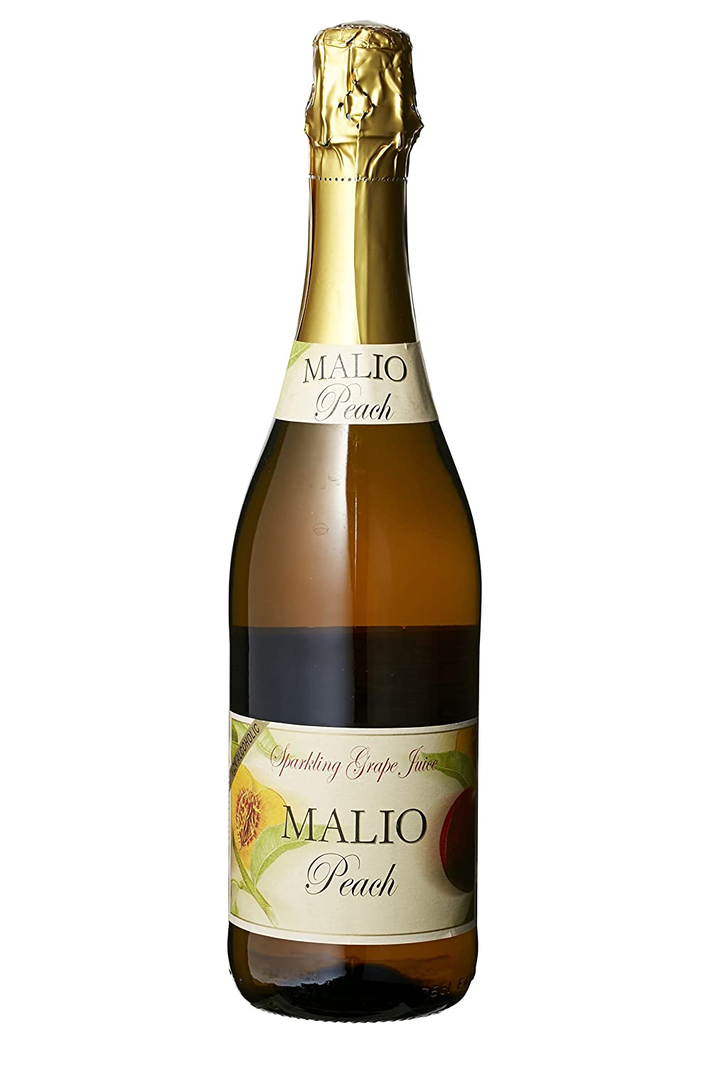 イタリア産100%天然素材使用 ノンアルコールスパークリング ワイン マリオ ピーチフレーバー 750ml
